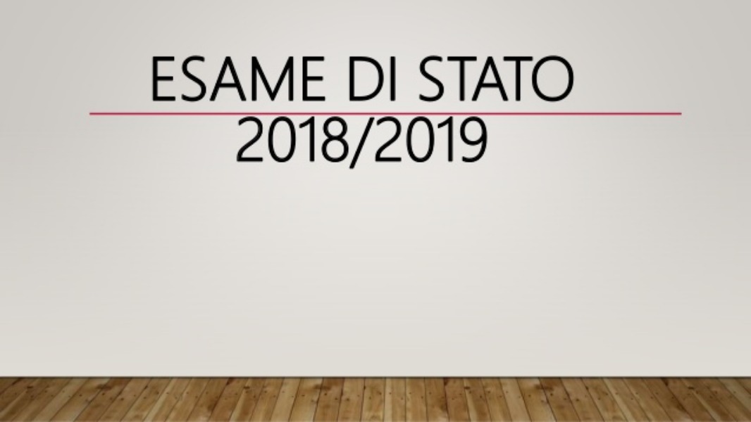 Calendario Esami Orali