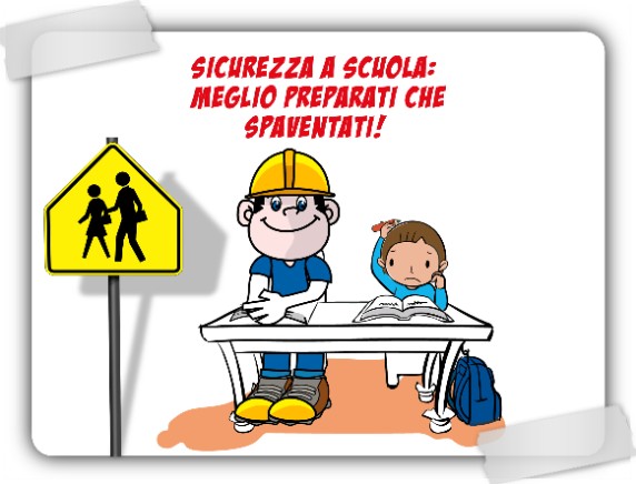 Prova di evacuazione presso la scuola sec. di 1° grado