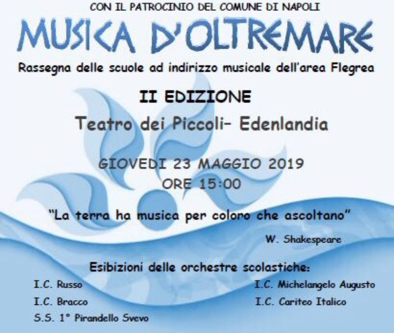  Rassegna delle scuole ad indirizzo musicale dell’area Flegrea