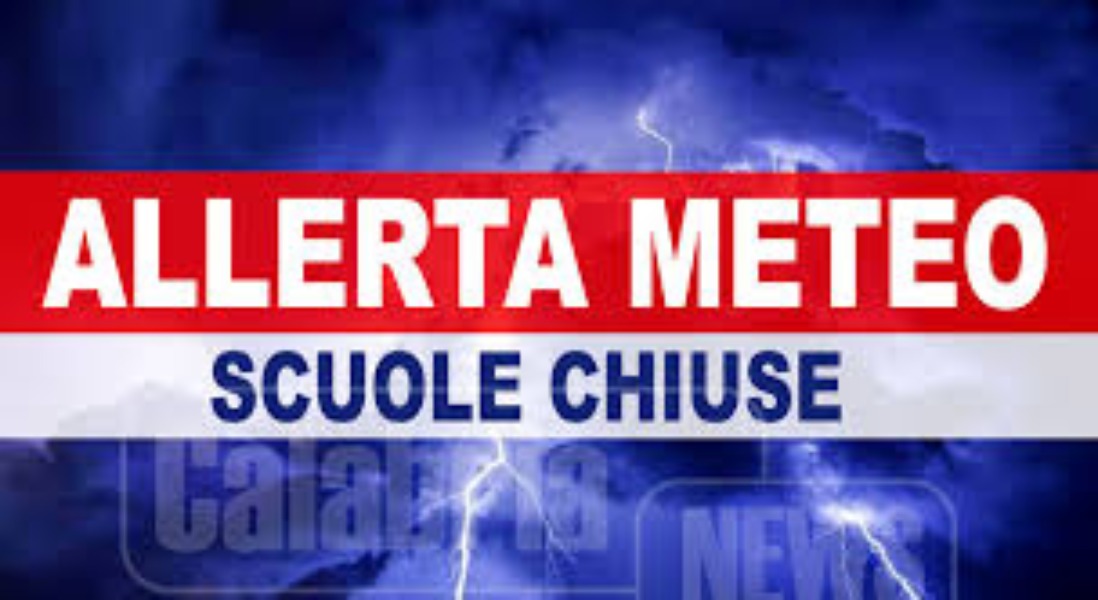 Allerta meteo - chiusura delle scuole nella giornata del 6 febbraio.