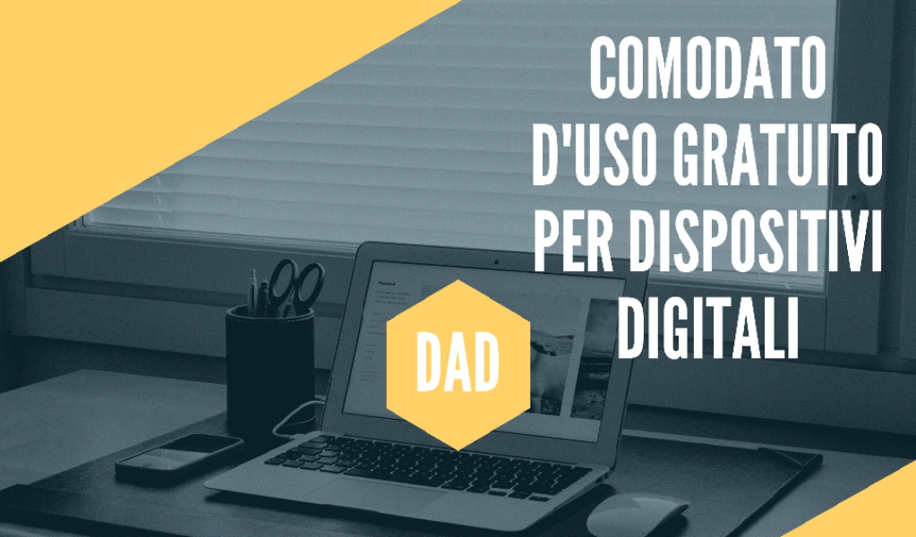 Didattica digitale -Concessione in comodato d'uso dei tablet