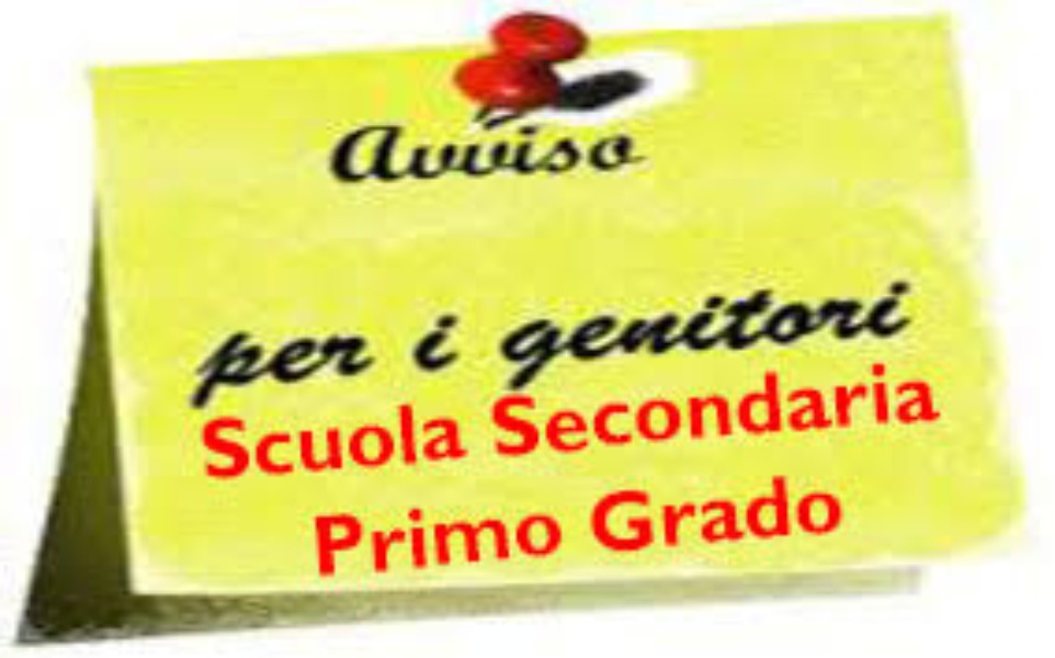 Scuola Secondaria di I Grado - Inizio anno scolastico 