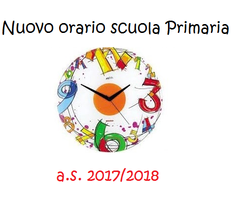 Orario scolastico definitivo s.primara a.s. 2017/18